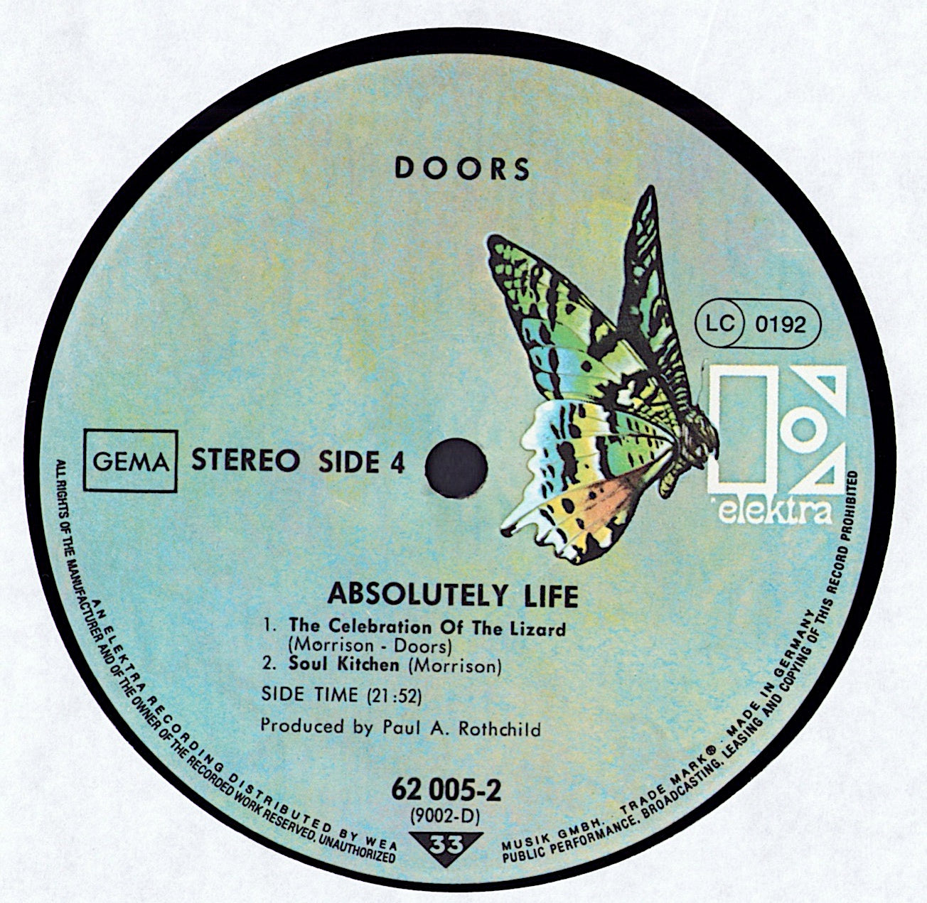 The Doors - Absolutely Live Vinyl 2LP