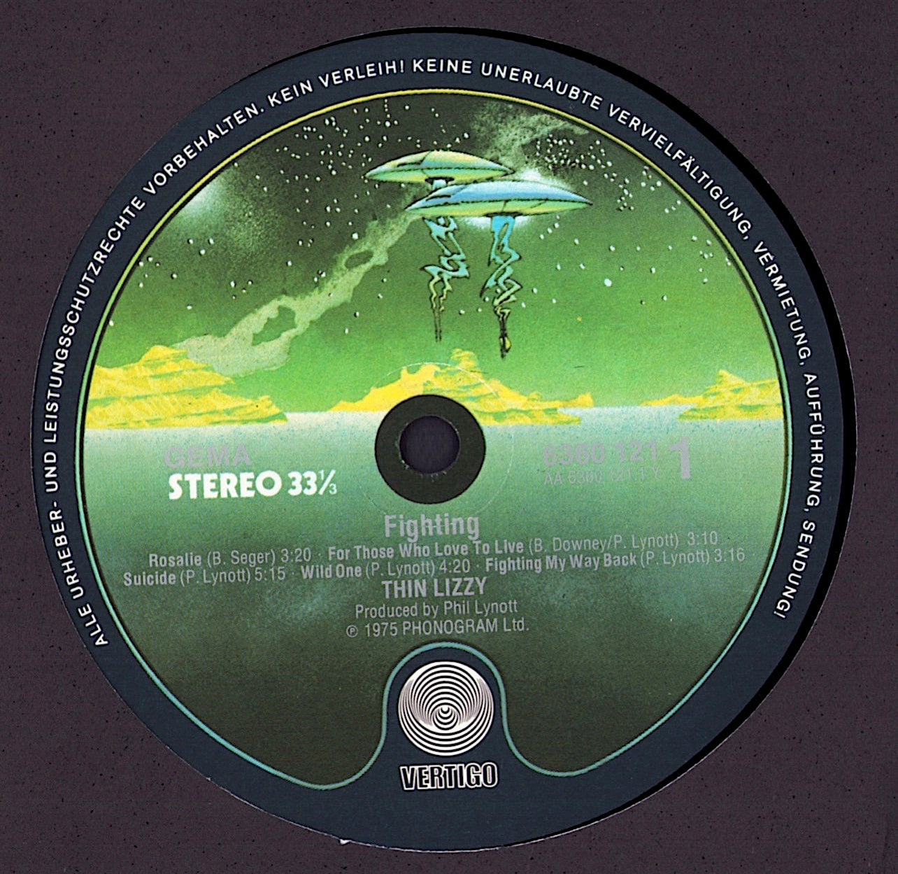 Thin Lizzy - Fighting Vinyl LP