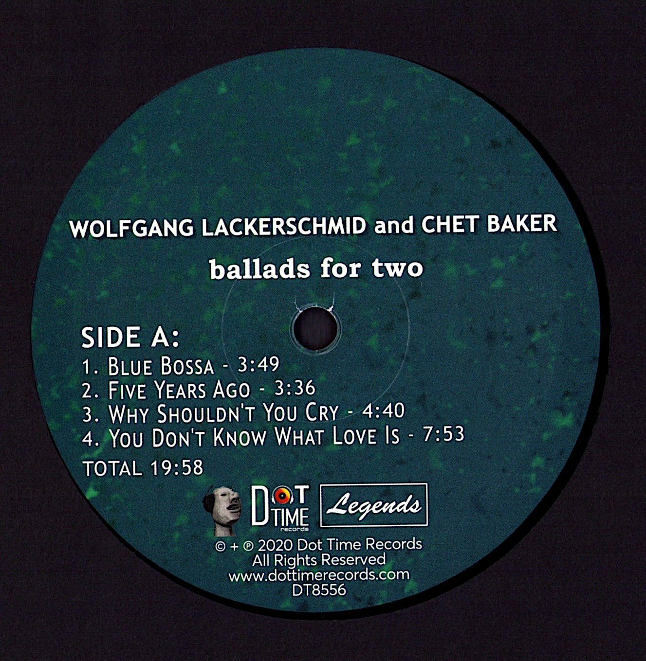 Wolfgang Lackerschmid, Chet Baker – Ballads for Two Vinyl LP Limited Edition
