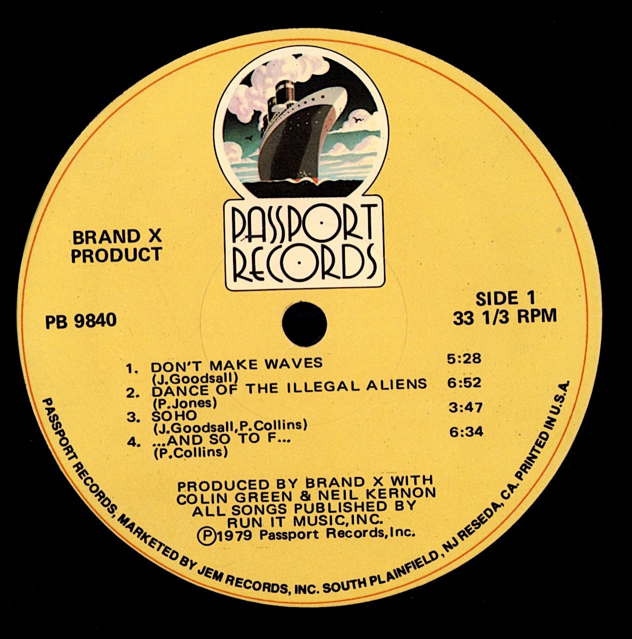 Brand X - Product Vinyl LP | US Original | 1979
