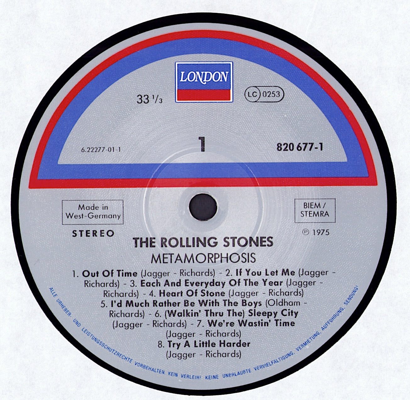 The Rolling Stones – Metamorphosis Vinyl LP