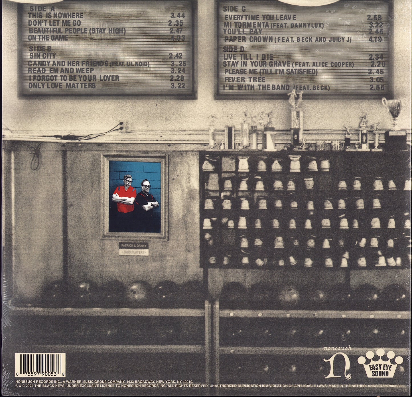 The Black Keys – Ohio Players - Deluxe Edition Trophy Edition Vinyl 2LP