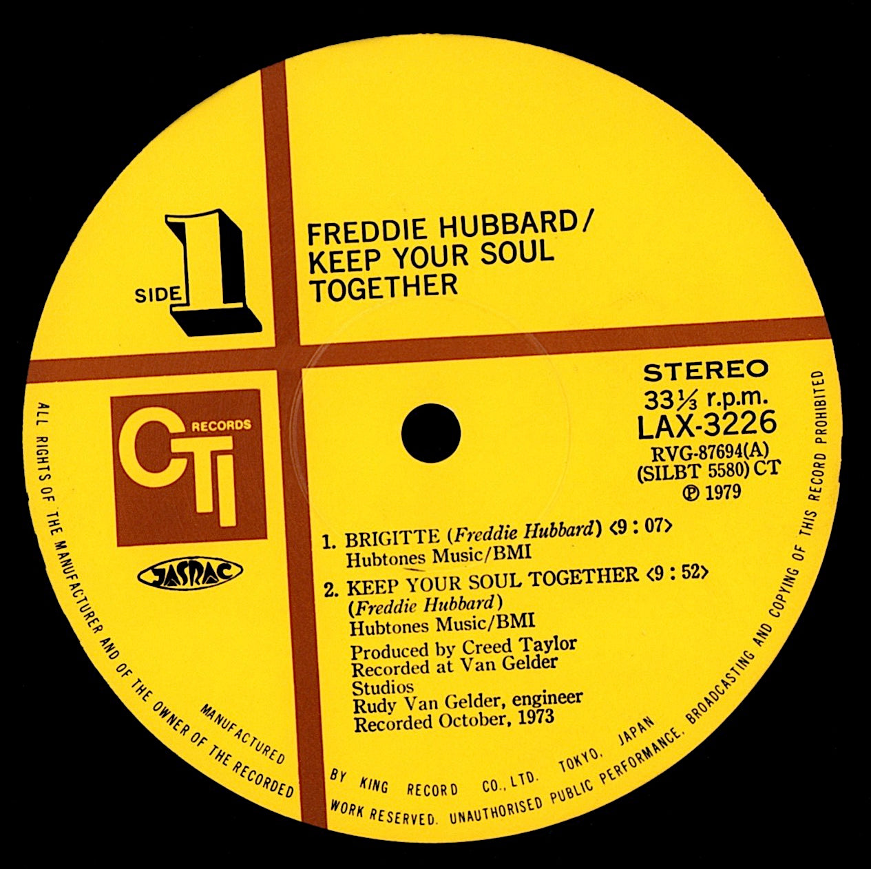 Freddie Hubbard – Keep Your Soul Together Vinyl LP