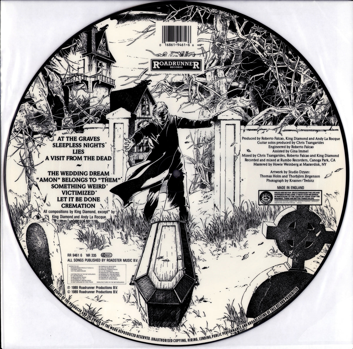 Motörhead - Orgasmatron Vinyl LP | Picture Disc | UK Original | 1986 Kopie