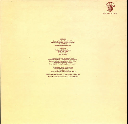 Genesis - ...And Then There Were Three... Vinyl LP | DE Original | 1978