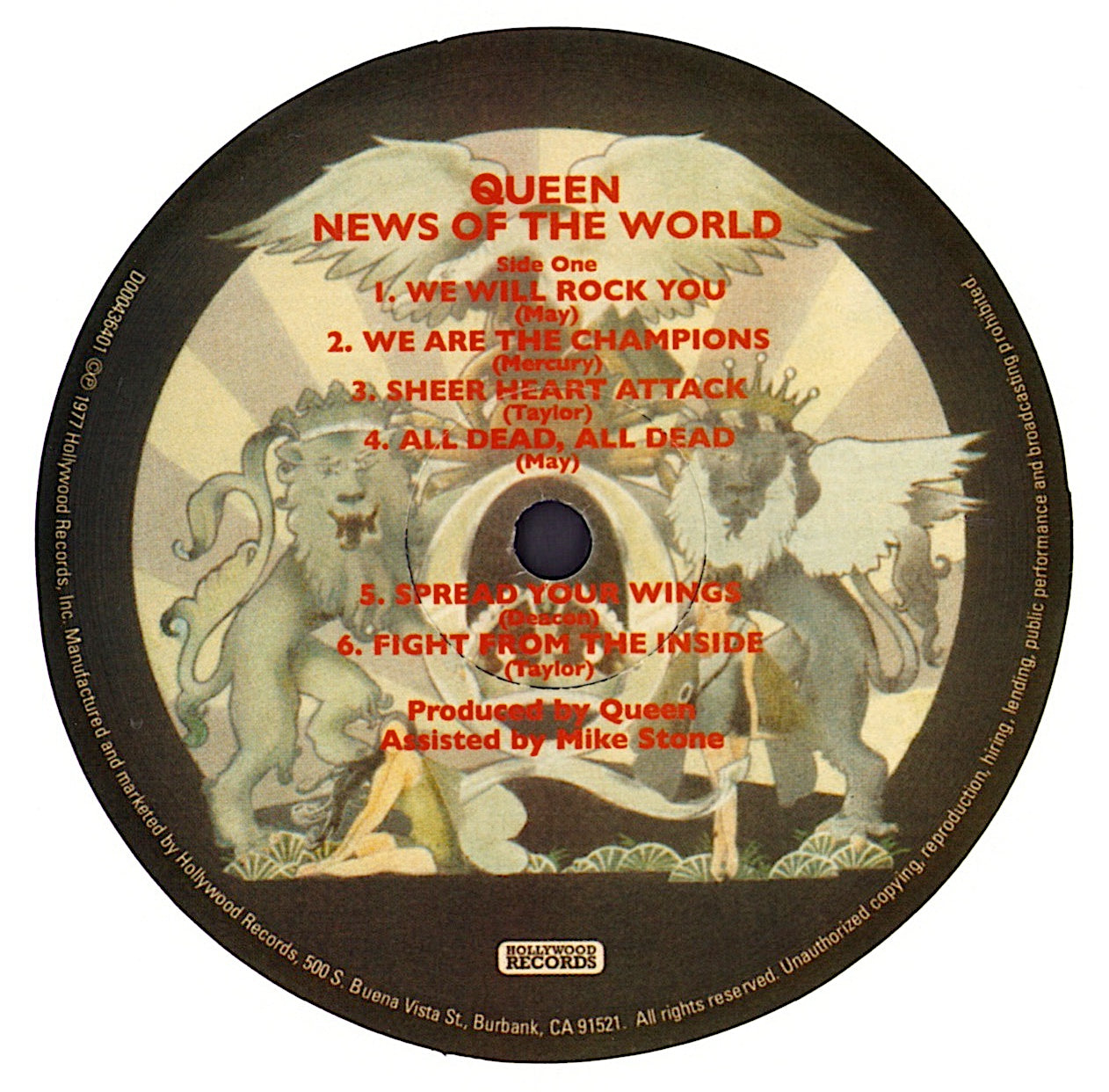 Queen - News Of The World Vinyl LP US