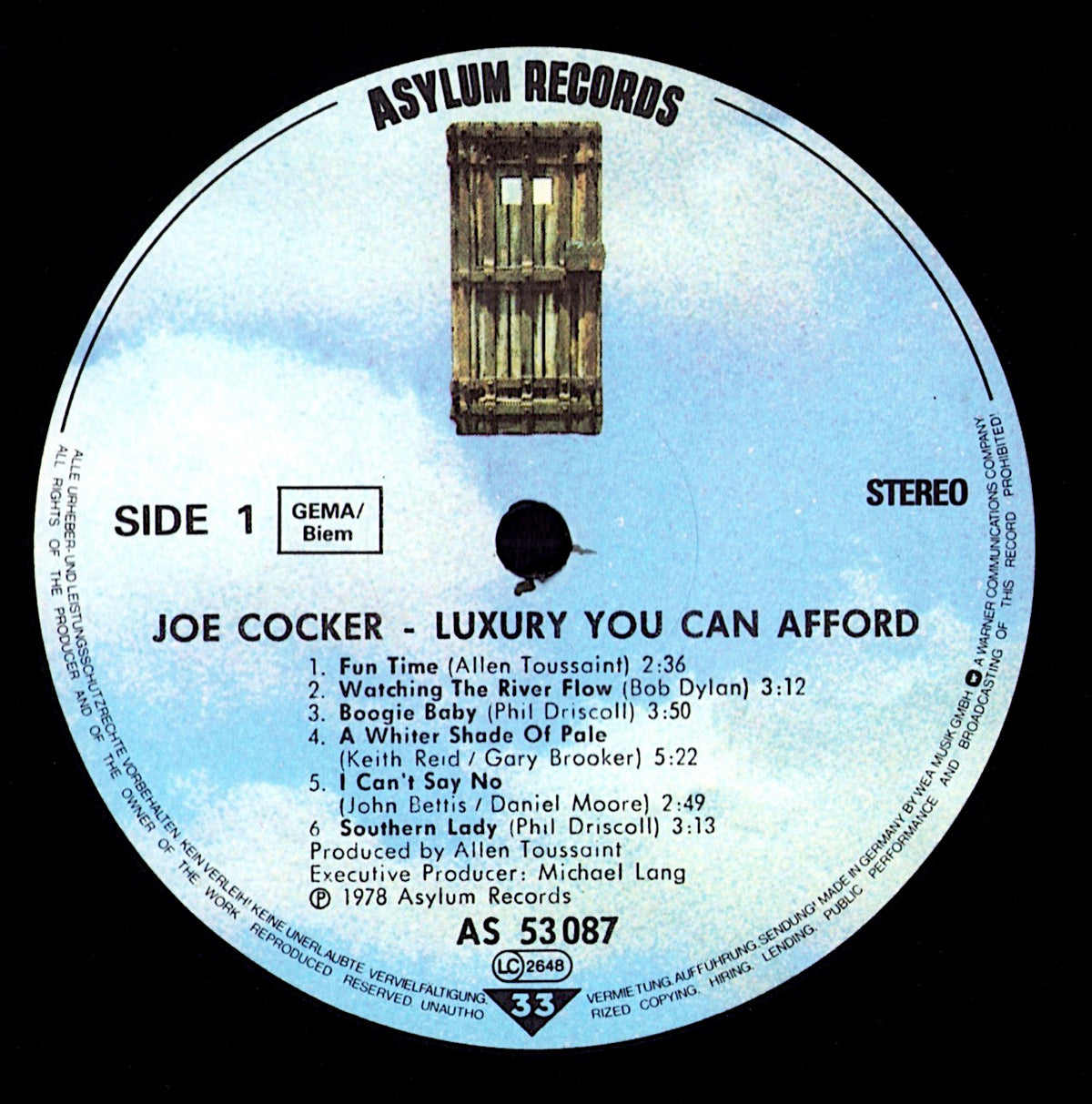 Joe Cocker - Luxury You Can Afford (Vinyl LP | EU Reissue)