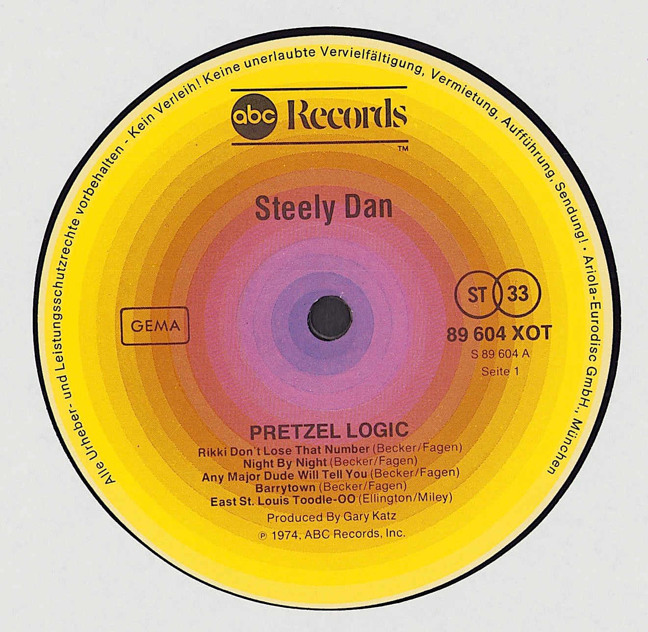 Steely Dan - Pretzel Logic Vinyl LP