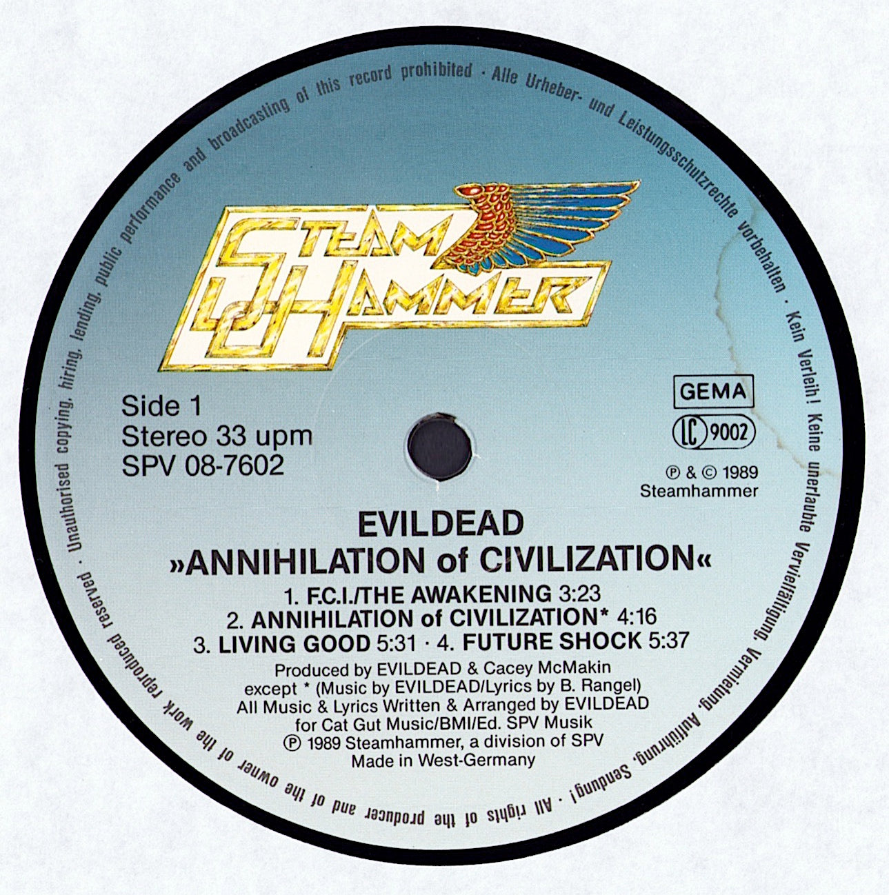Evildead – Annihilation Of Civilization