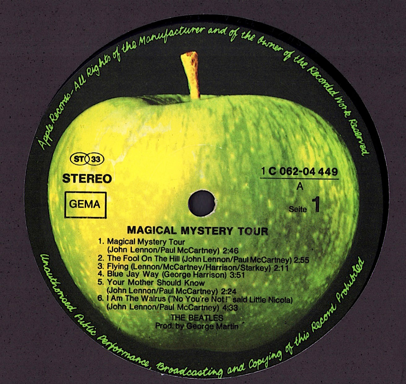 The Beatles - Magical Mystery Tour Plus Other Songs Vinyl LP