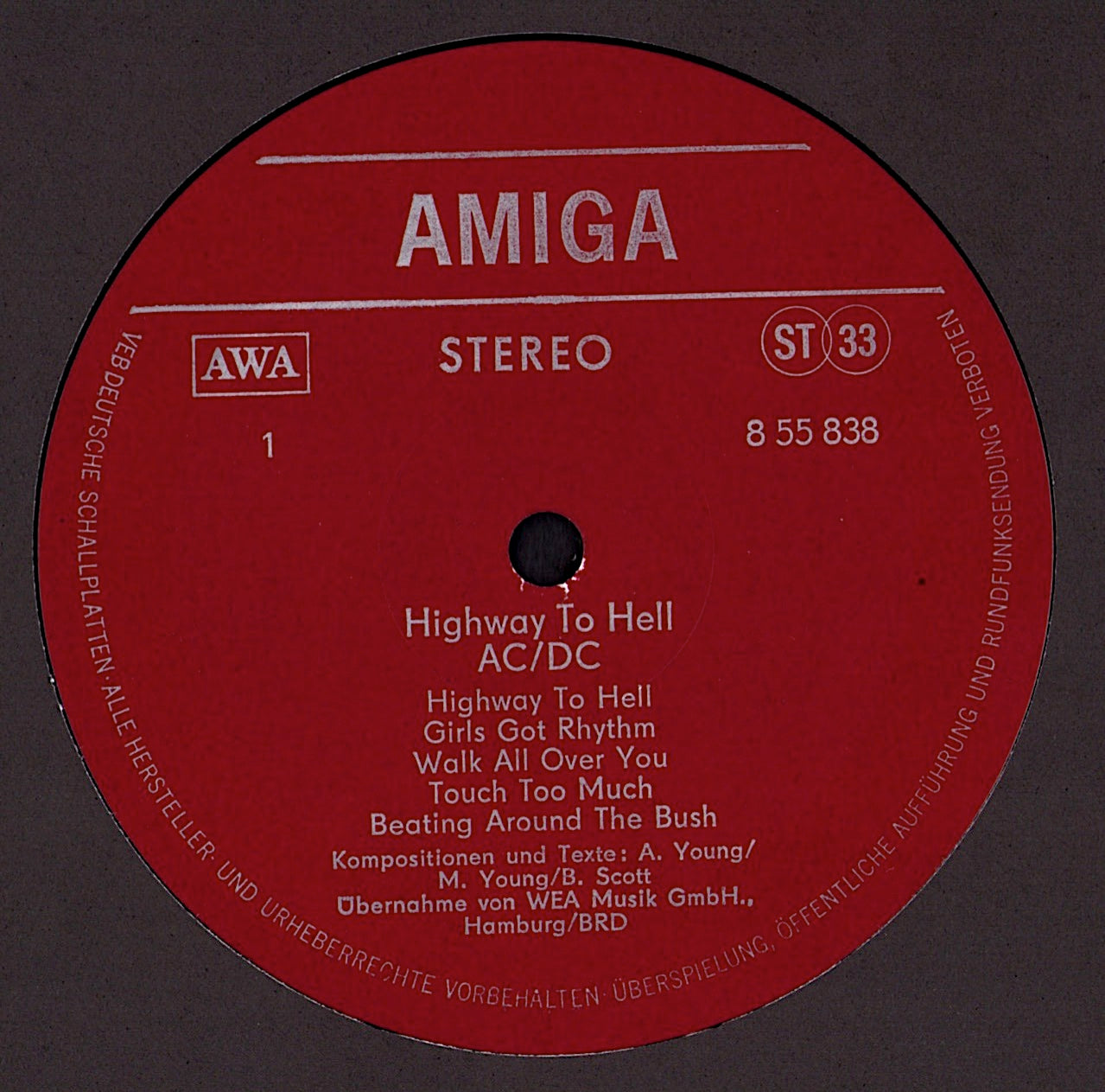 AC/DC – Highway To Hell Vinyl LP