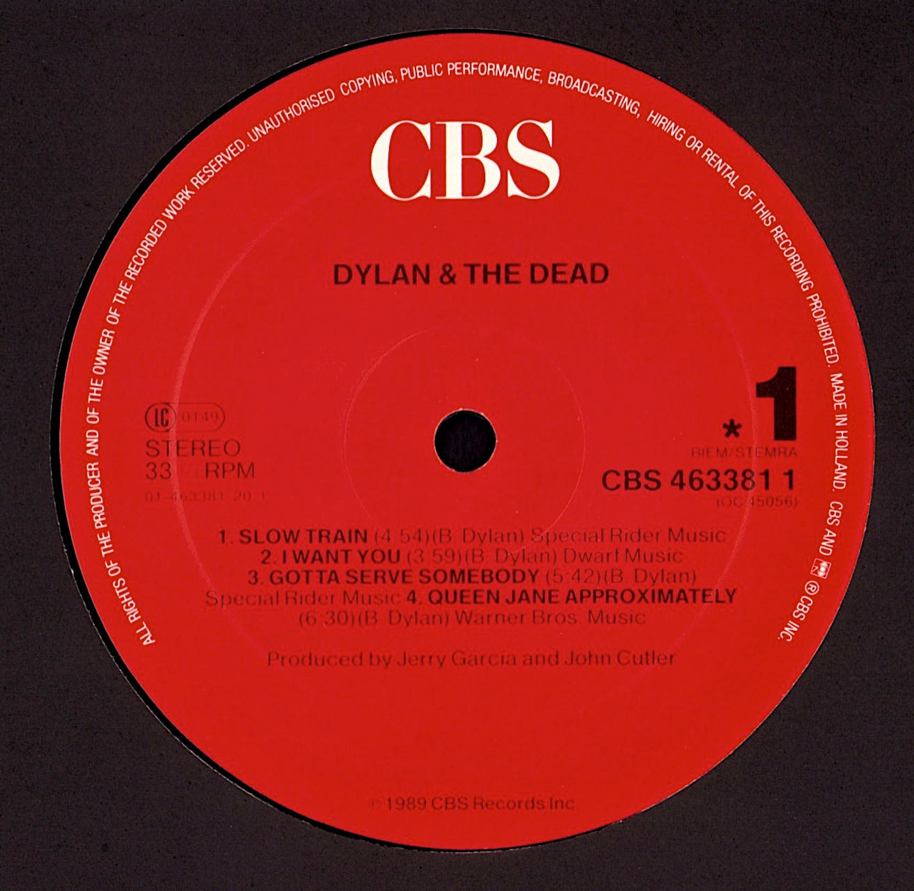 Dylan & The Dead – Dylan & The Dead Vinyl LP