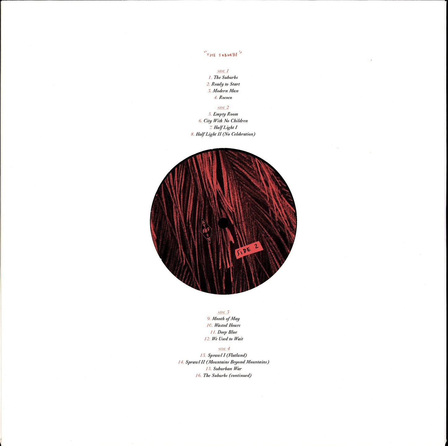 Arcade Fire – The Suburbs Vinyl 2LP