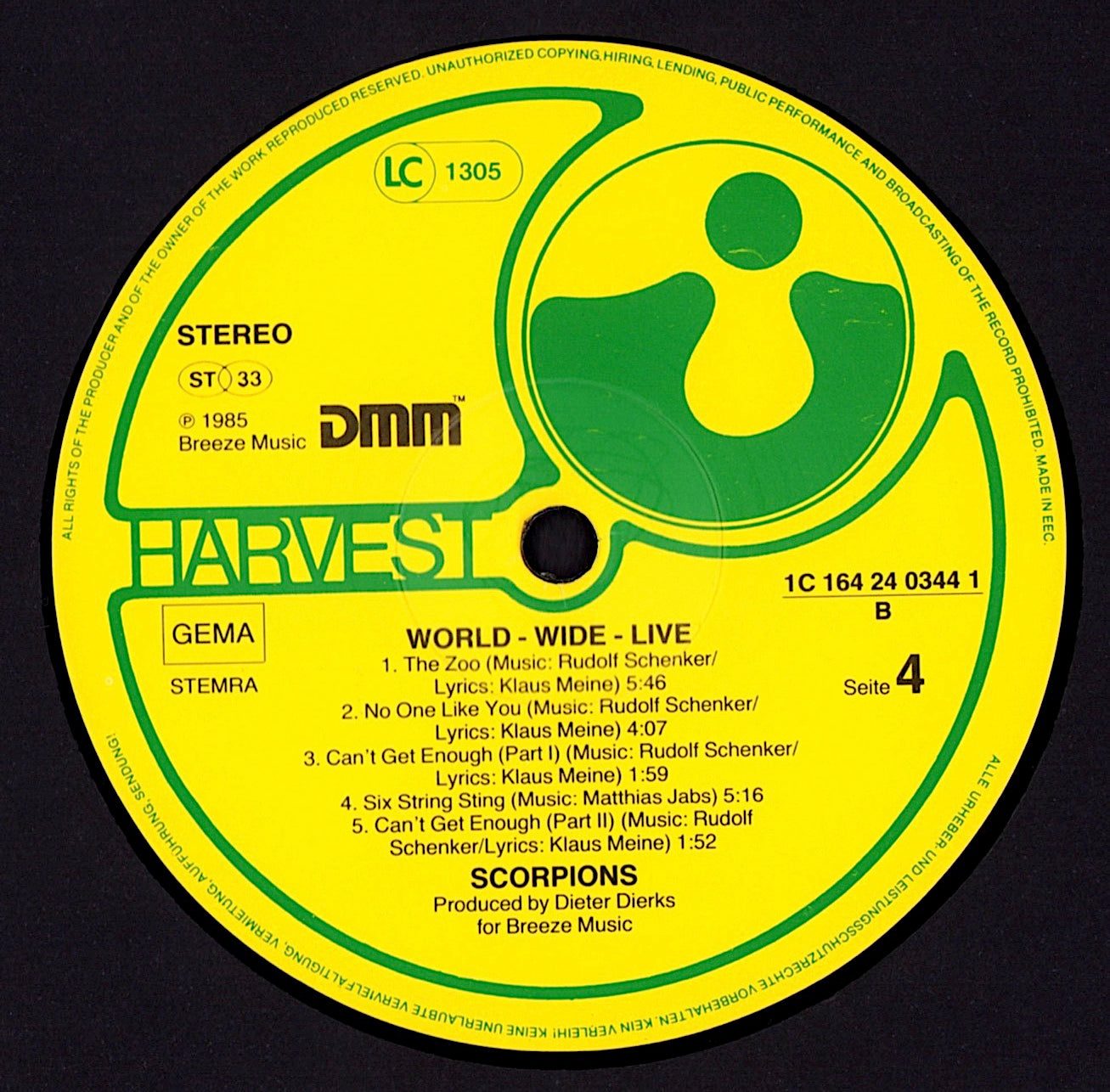 Scorpions - World Wide Live Vinyl 2LP + Poster