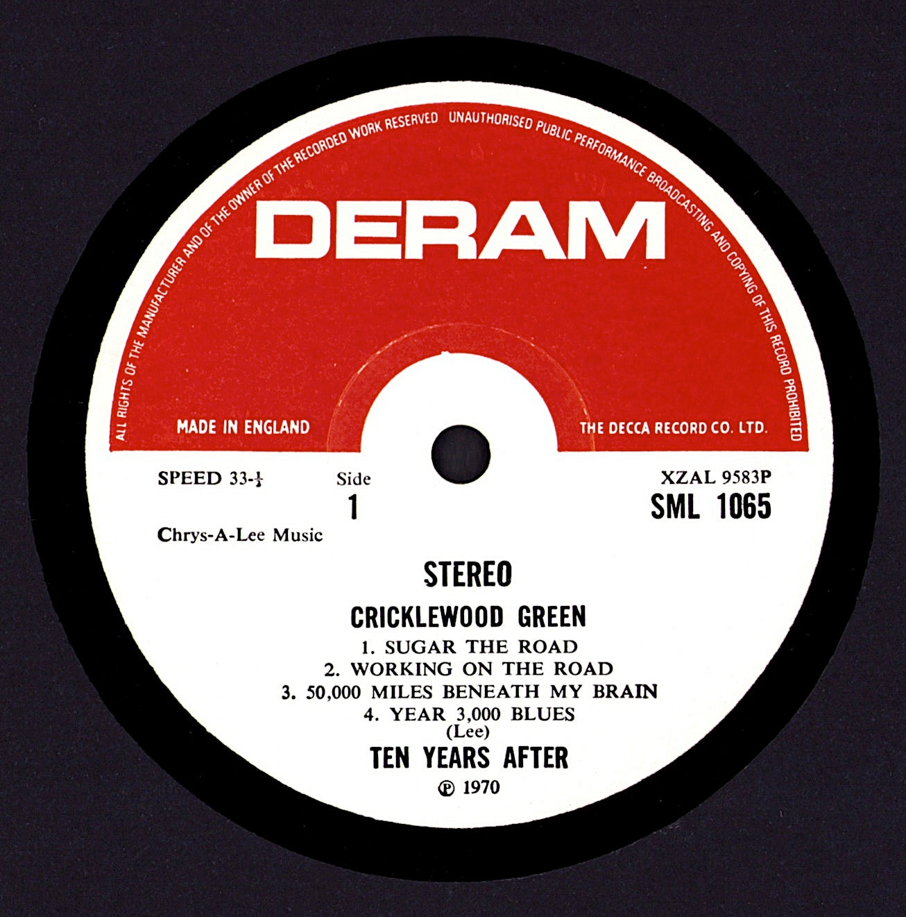 Ten Years After – Cricklewood Green Vinyl LP