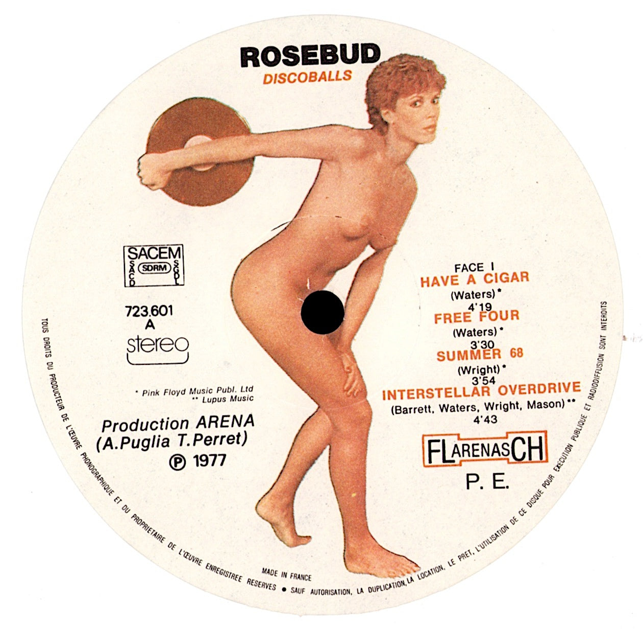 Rosebud – Discoballs A Tribute To Pink Floyd Vinyl LP
