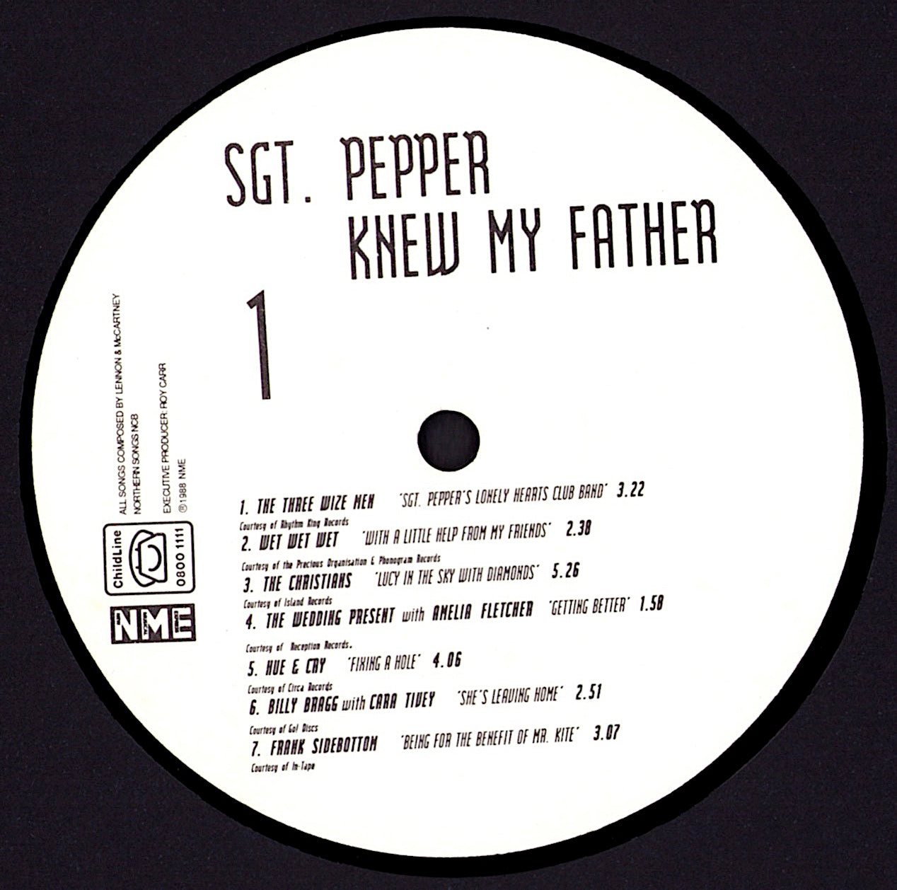 Sgt. Pepper Knew My Father Vinyl LP