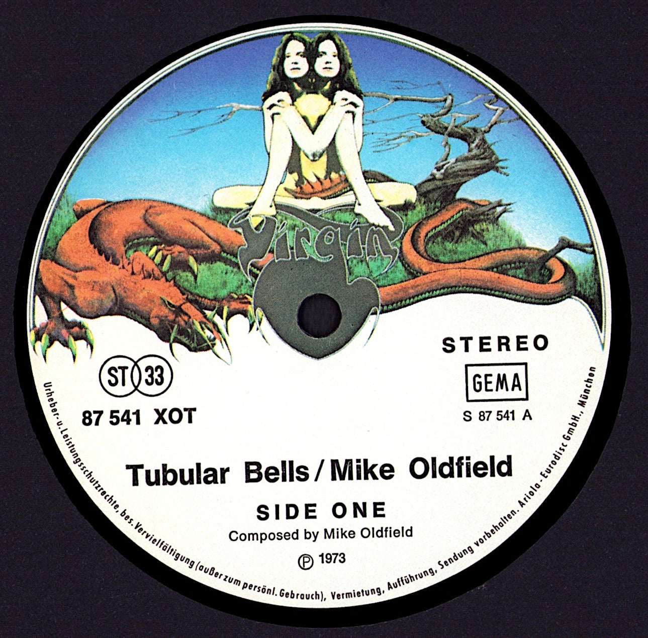 Mike Oldfield – Tubular Bells Vinyl LP