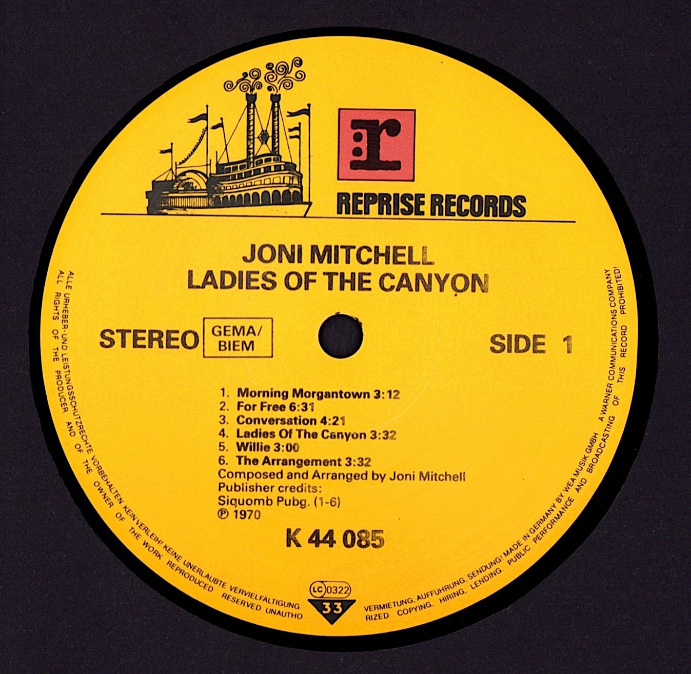 Joni Mitchell - Ladies Of The Canyon Vinyl LP