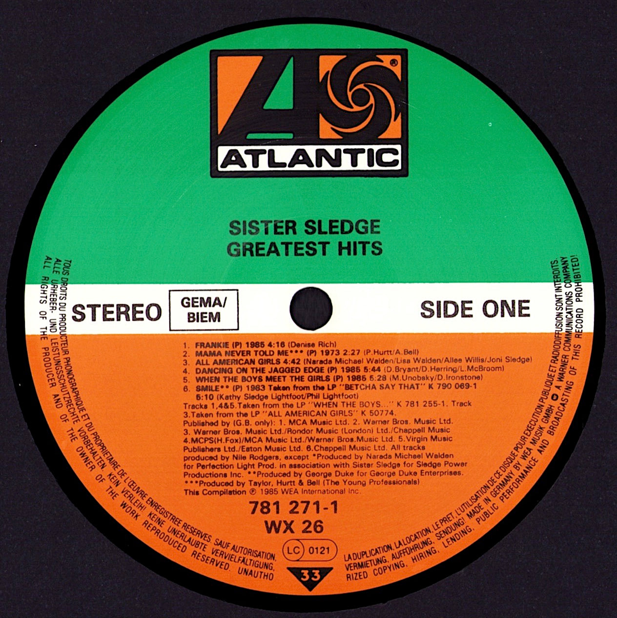 Sister Sledge – Greatest Hits Vinyl LP