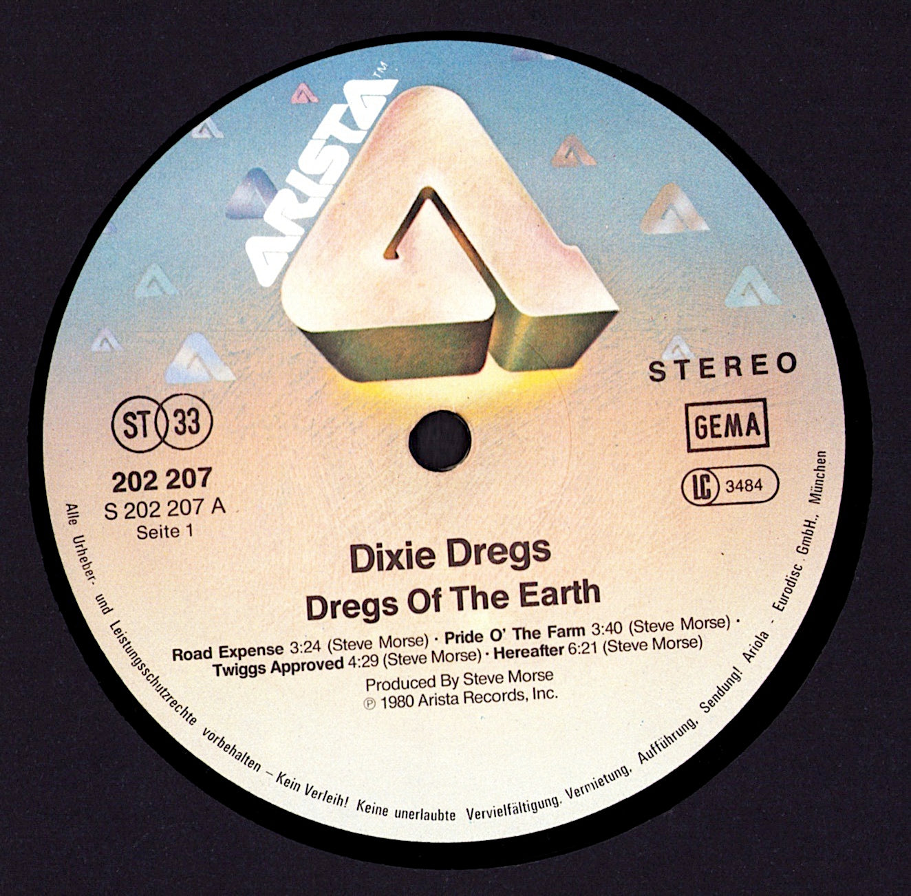 Dixie Dregs – Dregs Of The Earth Vinyl LP