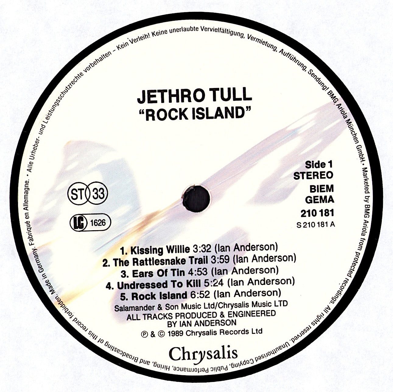 Jethro Tull – Rock Island