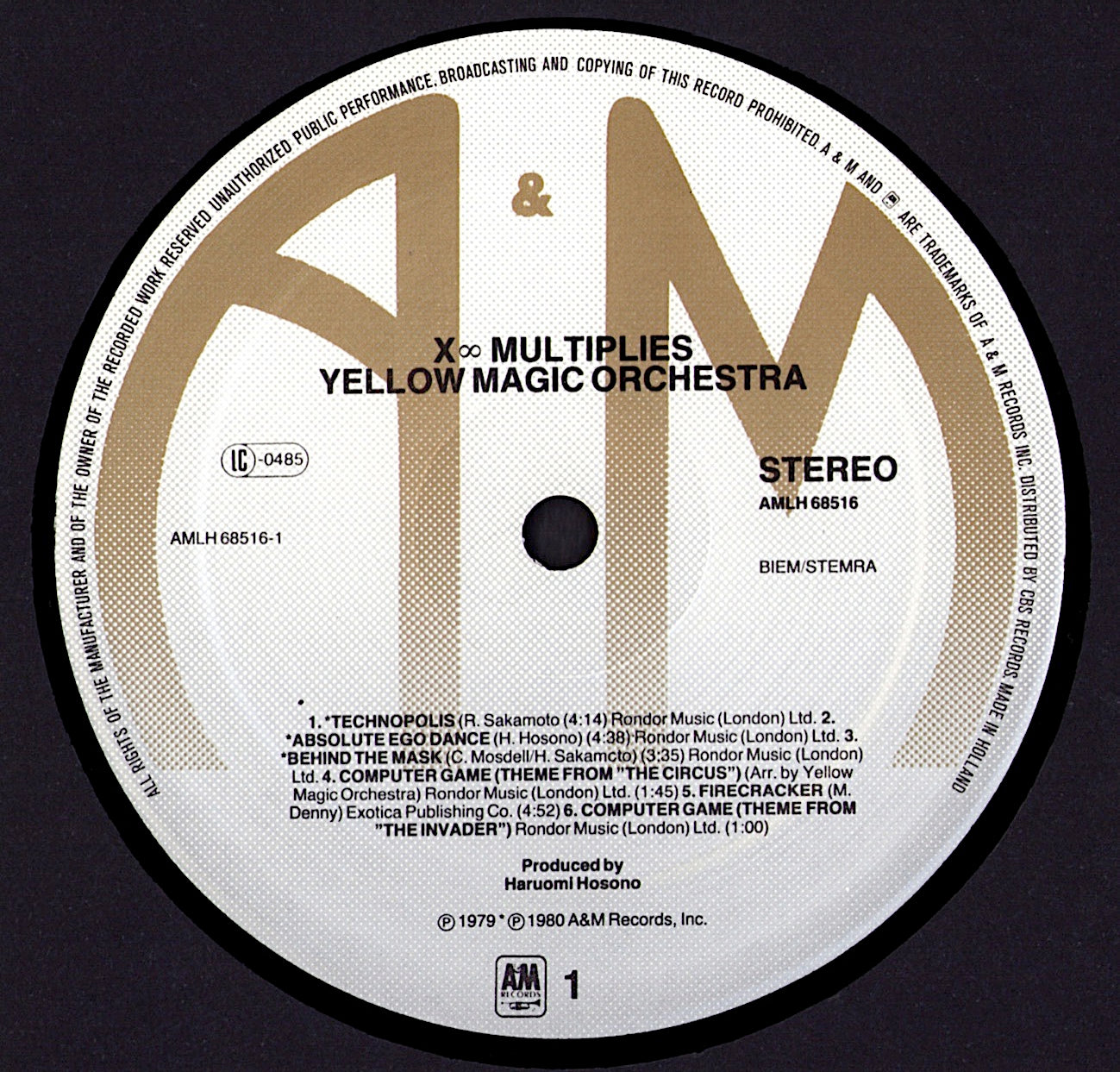 Yellow Magic Orchestra – X∞Multiplies Vinyl LP