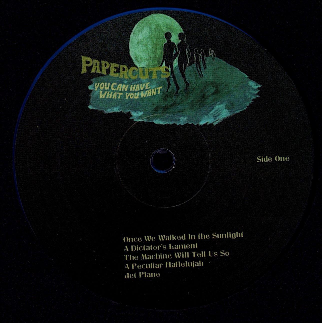 Papercuts - You Can Have What You Want Translucent blue wax Vinyl LP