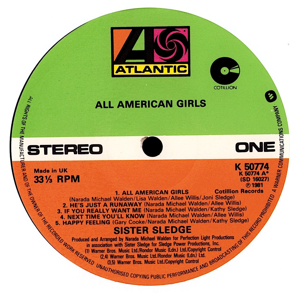 Sister Sledge – All American Girls