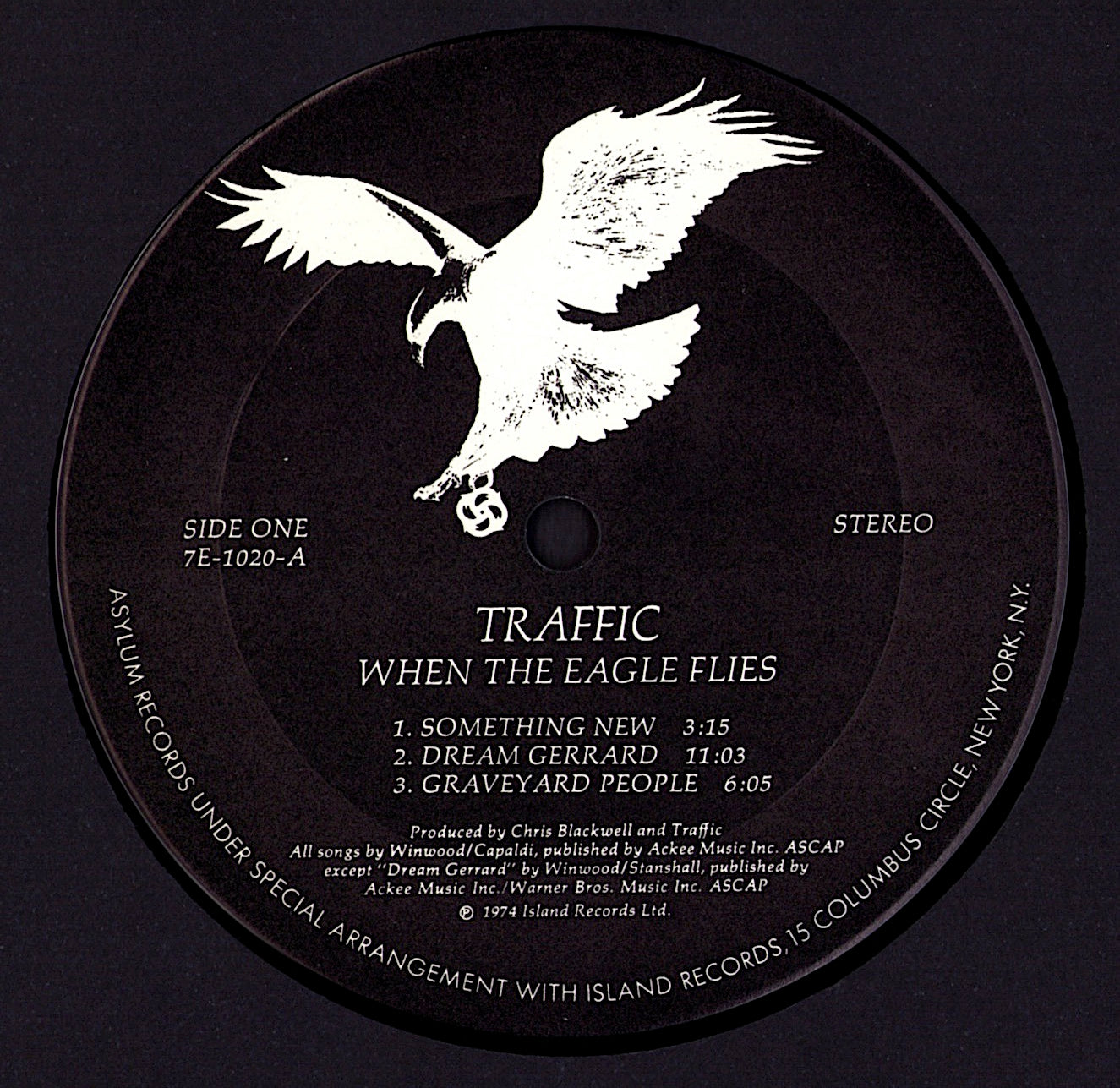 Traffic – When The Eagle Flies Vinyl LP