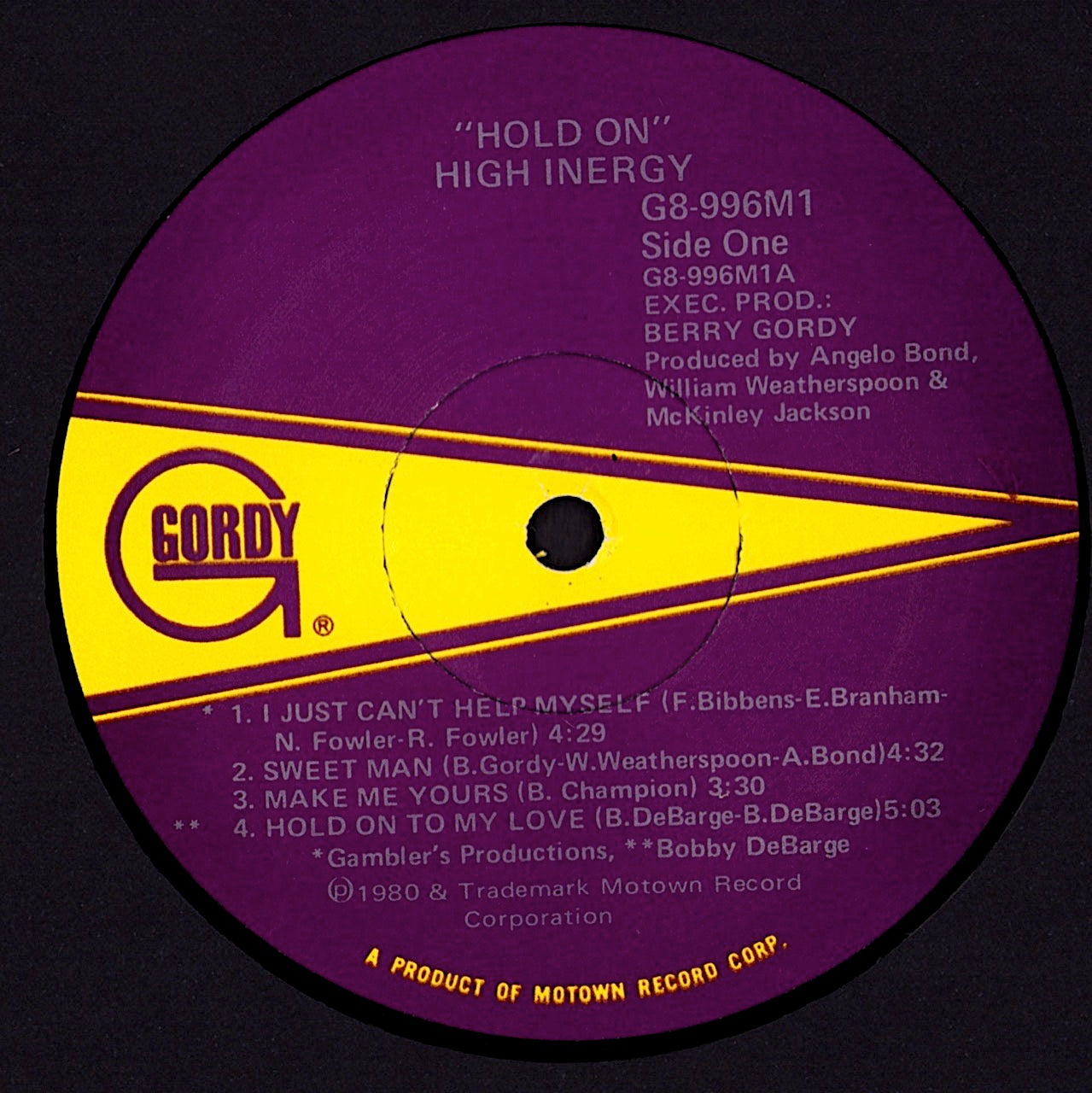 High Inergy – Hold On Vinyl LP