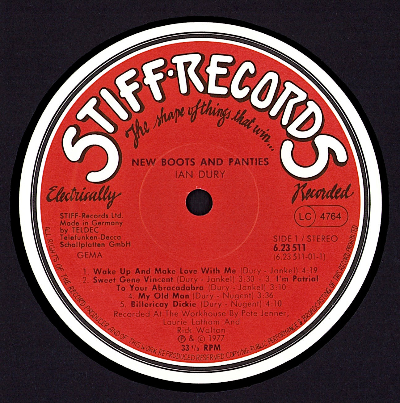 Ian Dury - New Boots And Panties!! Vinyl LP