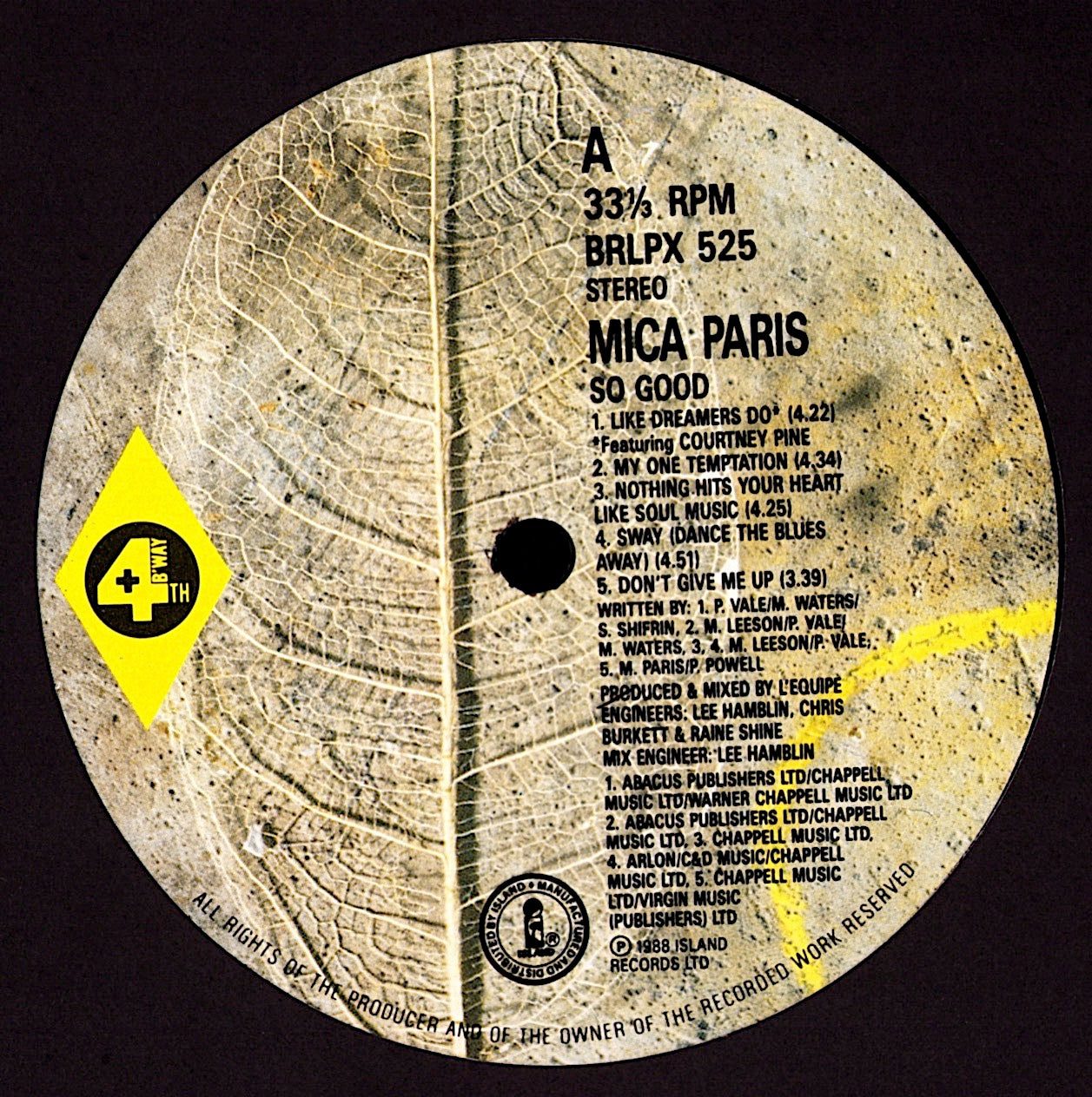 Miki Howard – Come Share My Love Vinyl LP Kopie