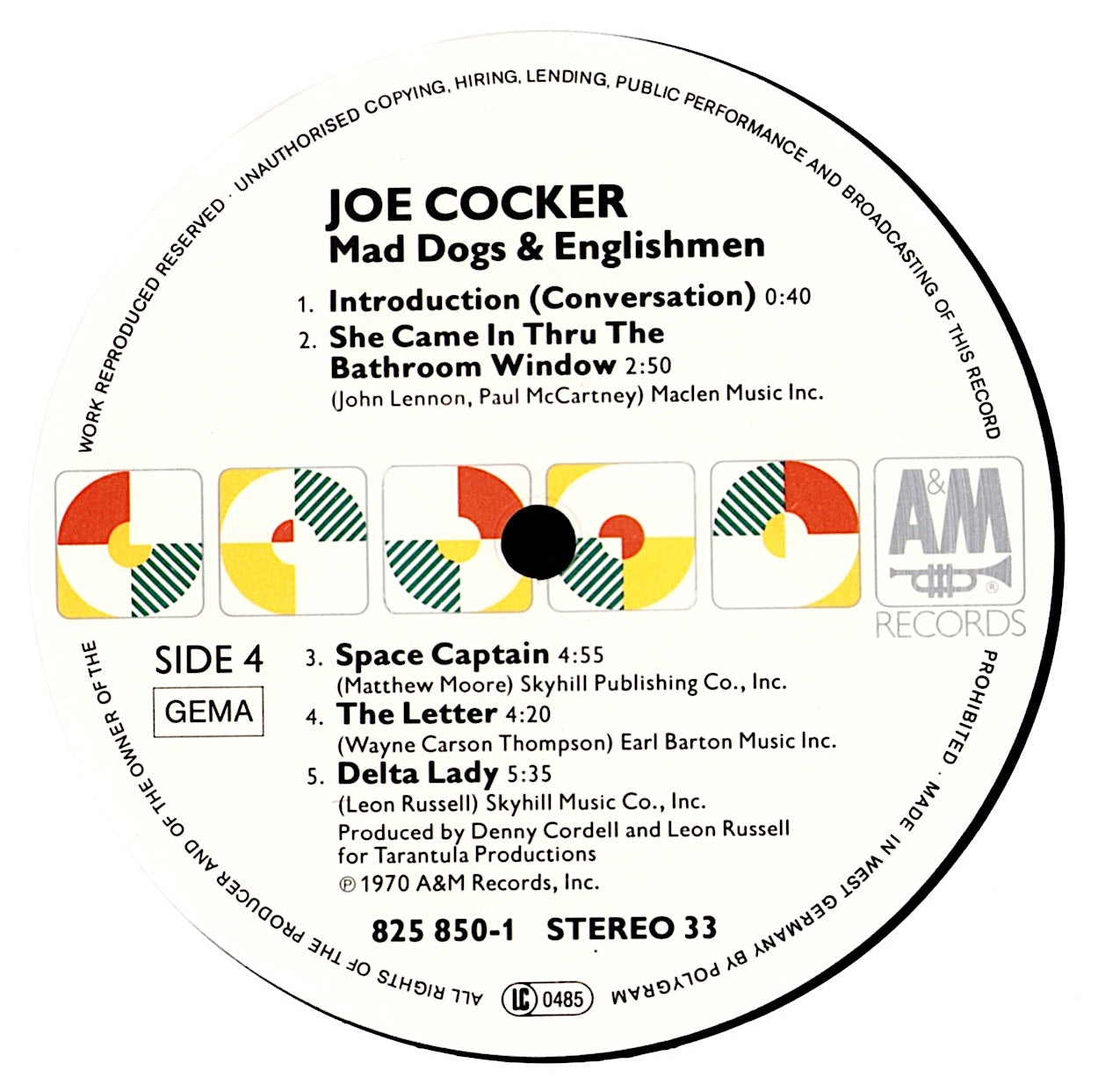 Joe Cocker - Mad Dogs & Englishmen Vinyl 2LP