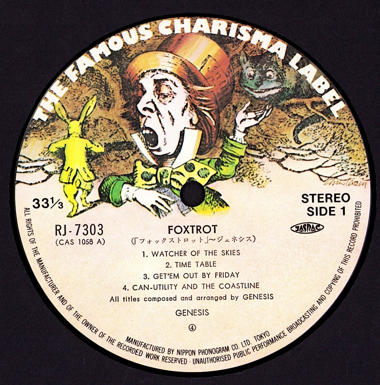 Genesis - Foxtrot Vinyl LP Kopie