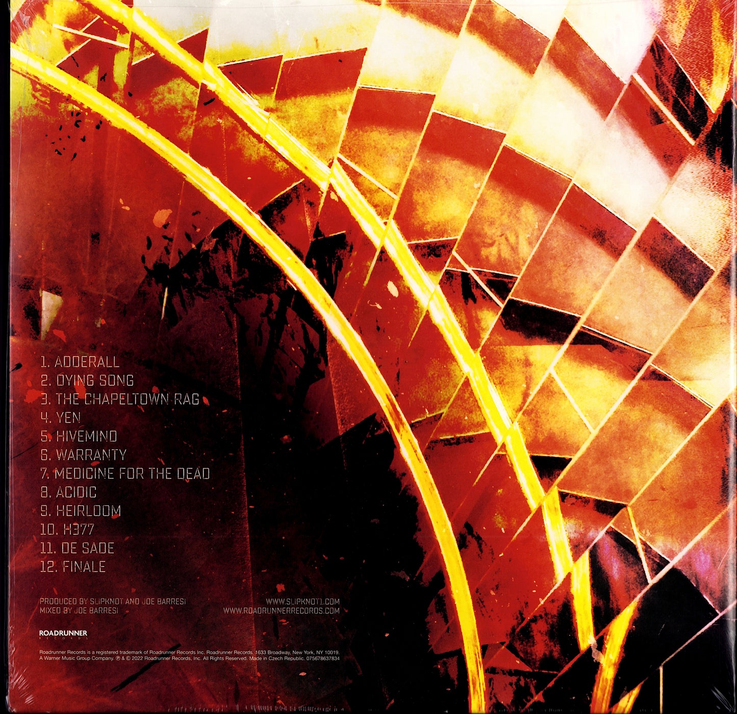 Slipknot – The End For Now... Yellow Vinyl 2LP Limited Edition