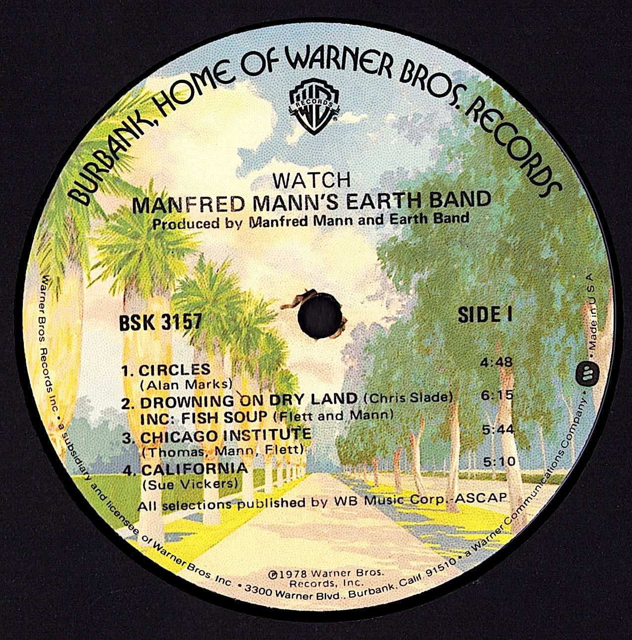 Manfred Mann's Earth Band - Watch Vinyl LP