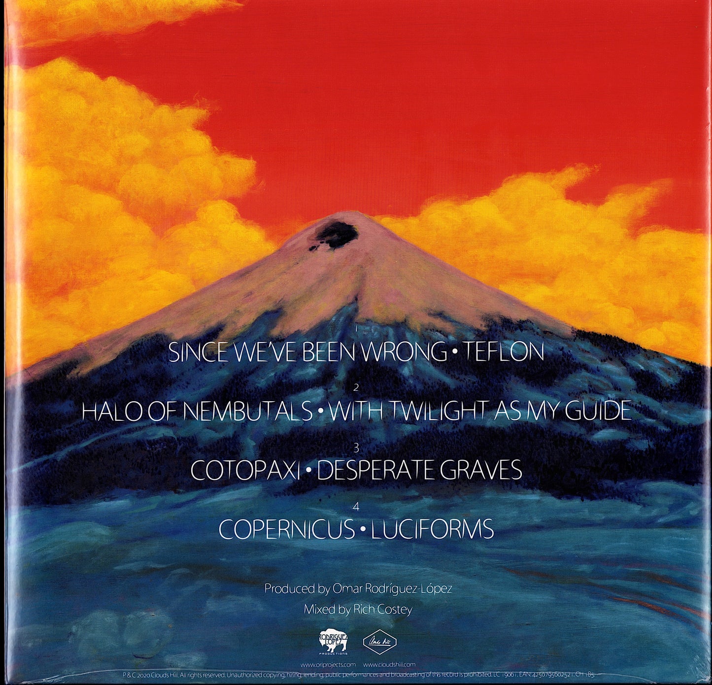 The Mars Volta - Octahedron Red & Yellow Vinyl LP