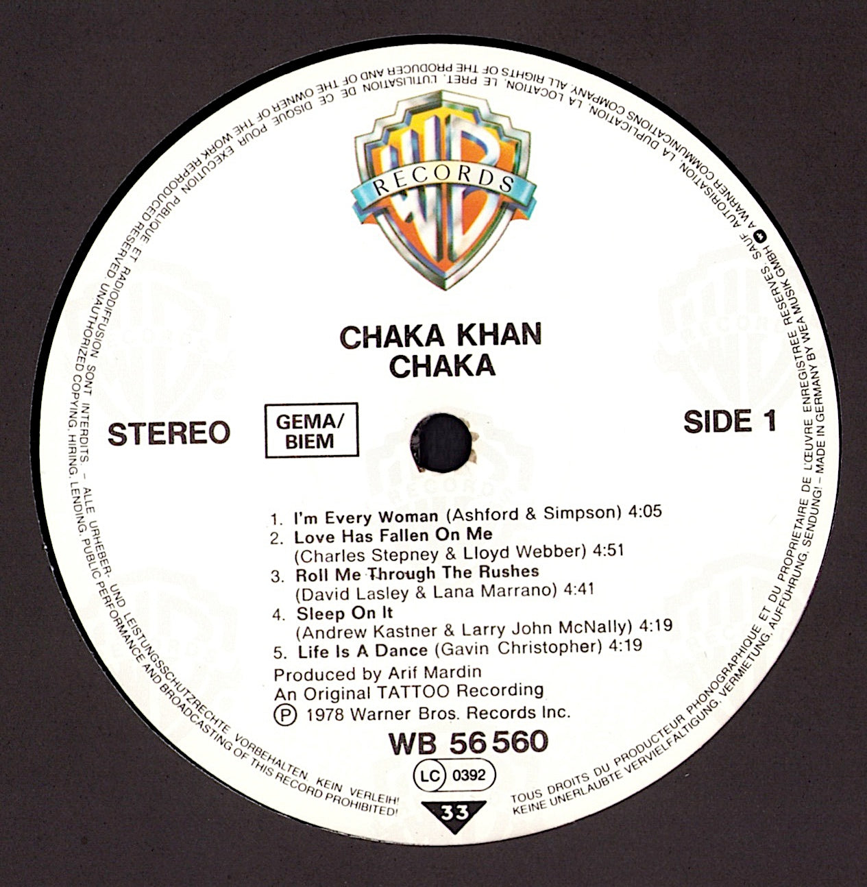 Chaka Khan – Chaka Vinyl LP