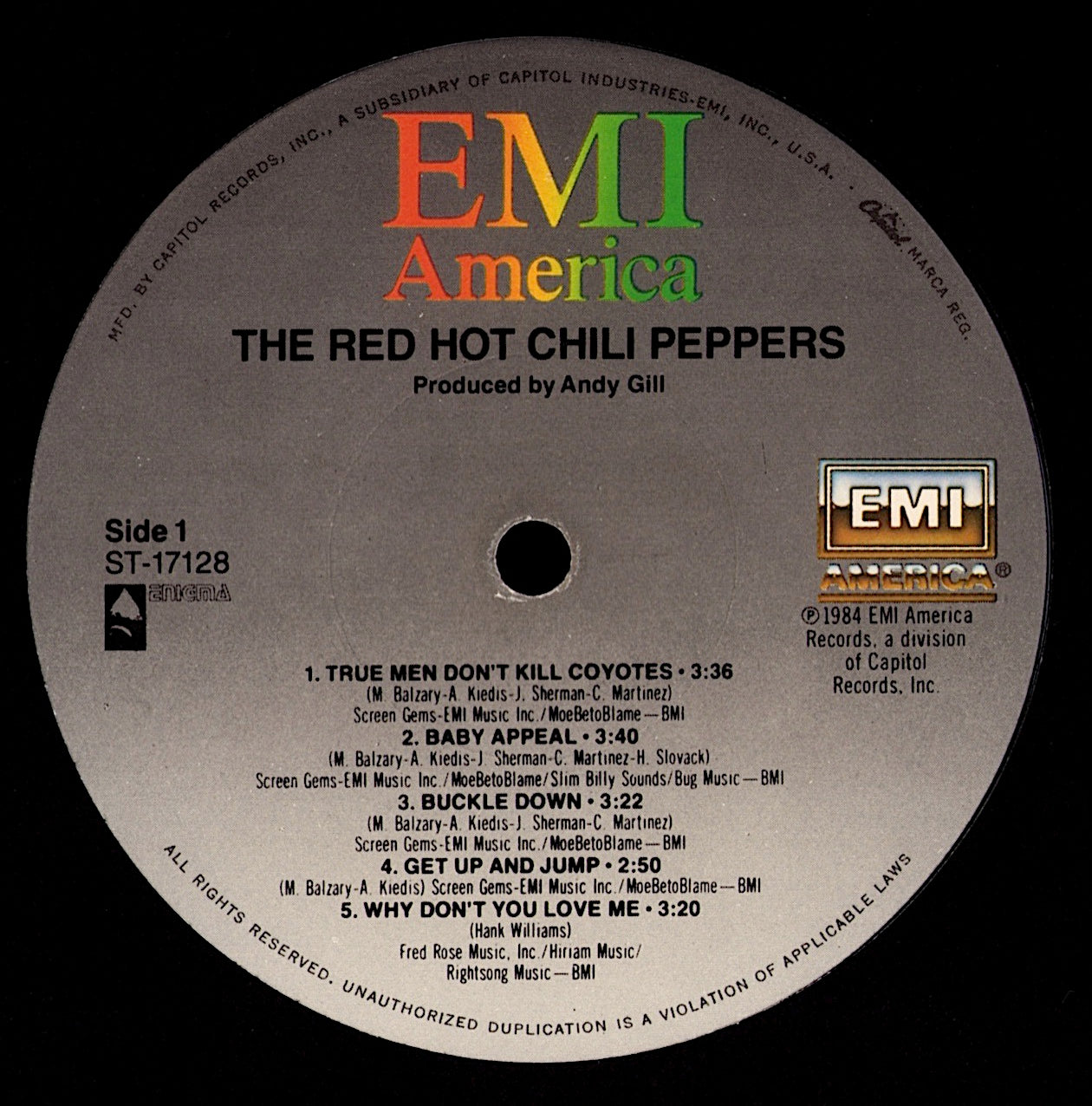 The Red Hot Chili Peppers – The Red Hot Chili Peppers Vinyl LP