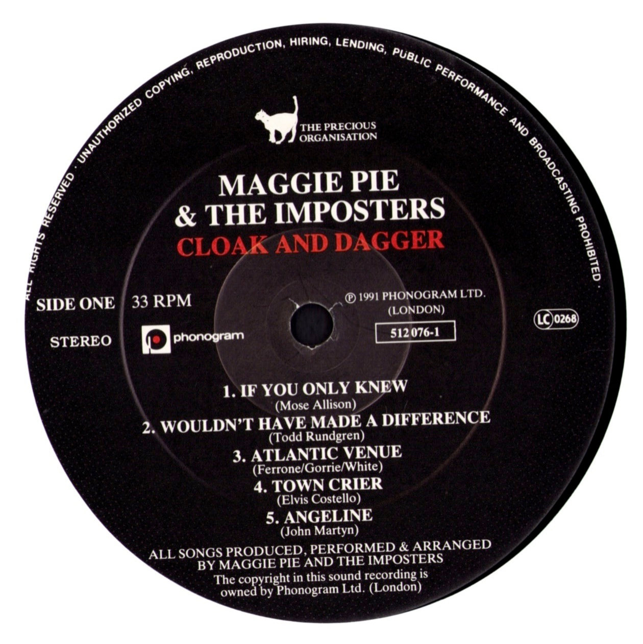 Wet Wet Wet / Maggie Pie & The Imposters – High On The Happy Side / Cloak And Dagger