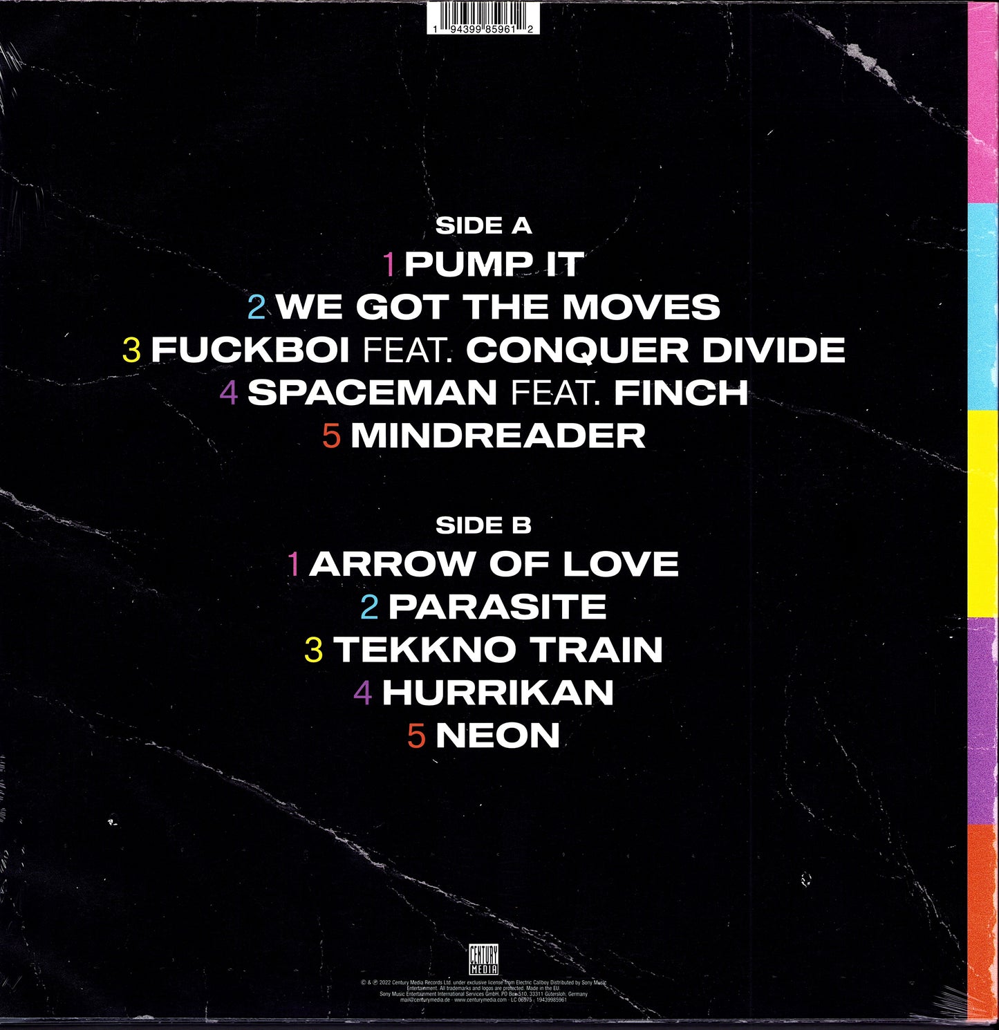 Electric Callboy - Tekkno Black Vinyl LP + CD