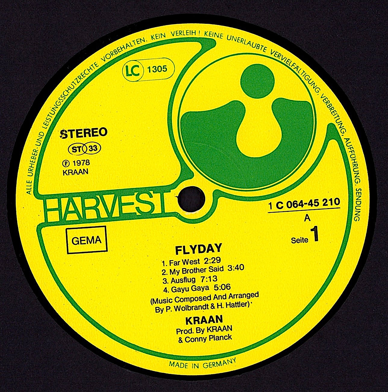 Kraan – Flyday Vinyl LP