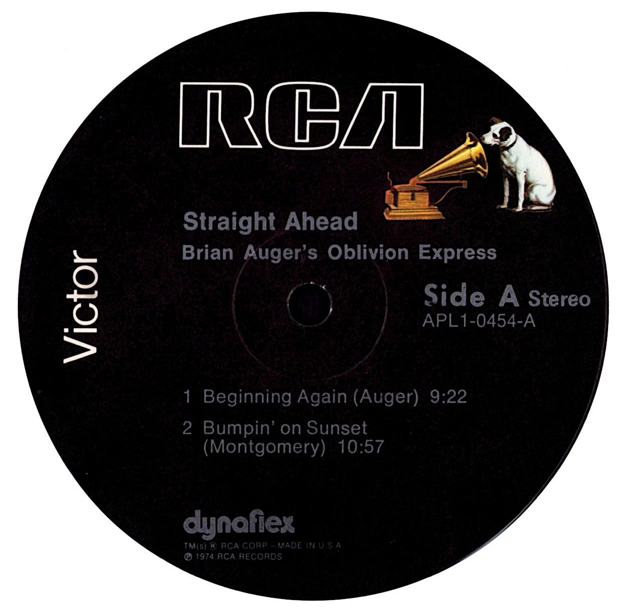 Brian Auger's Oblivion Express – Straight Ahead Vinyl LP