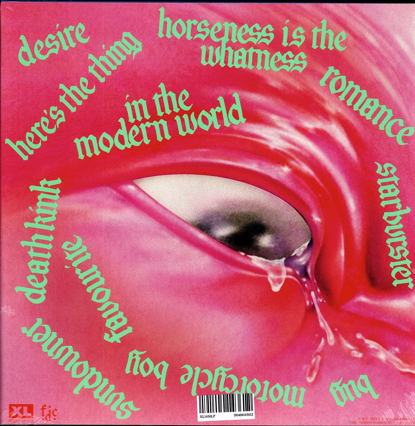 Fontaines D.C. - Romance Black Vinyl LP