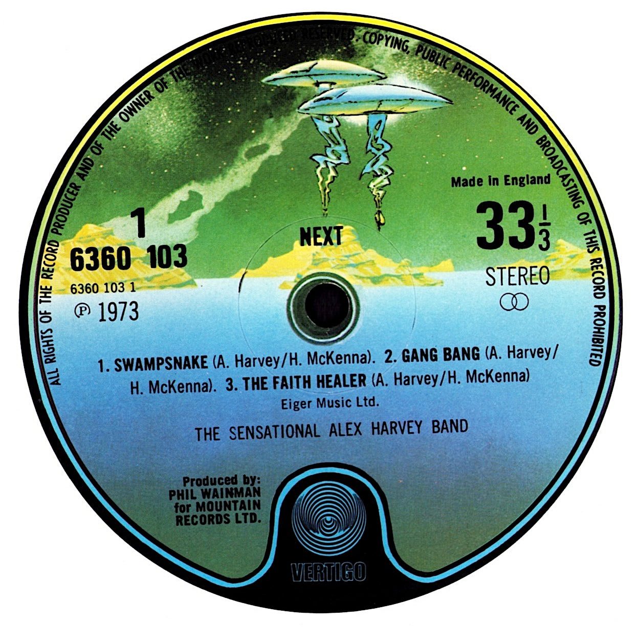 The Sensational Alex Harvey Band – Next…