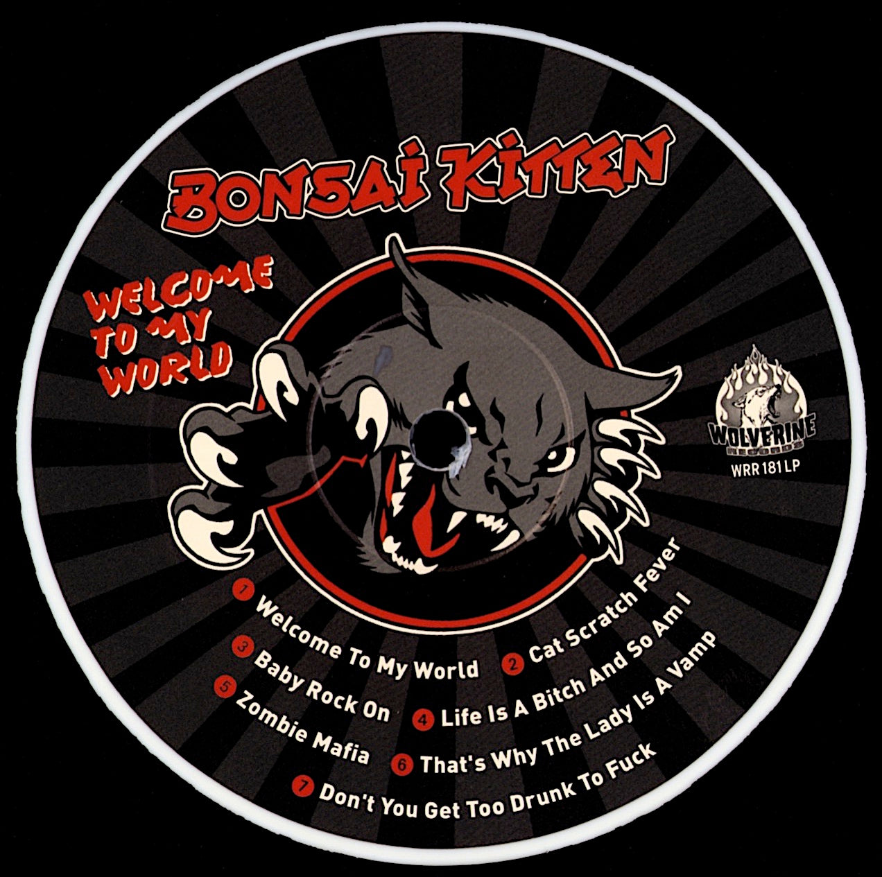 Bonsai Kitten / The Graveyard Johnnys – Welcome To My World / Songs From Better Days Vinyl LP