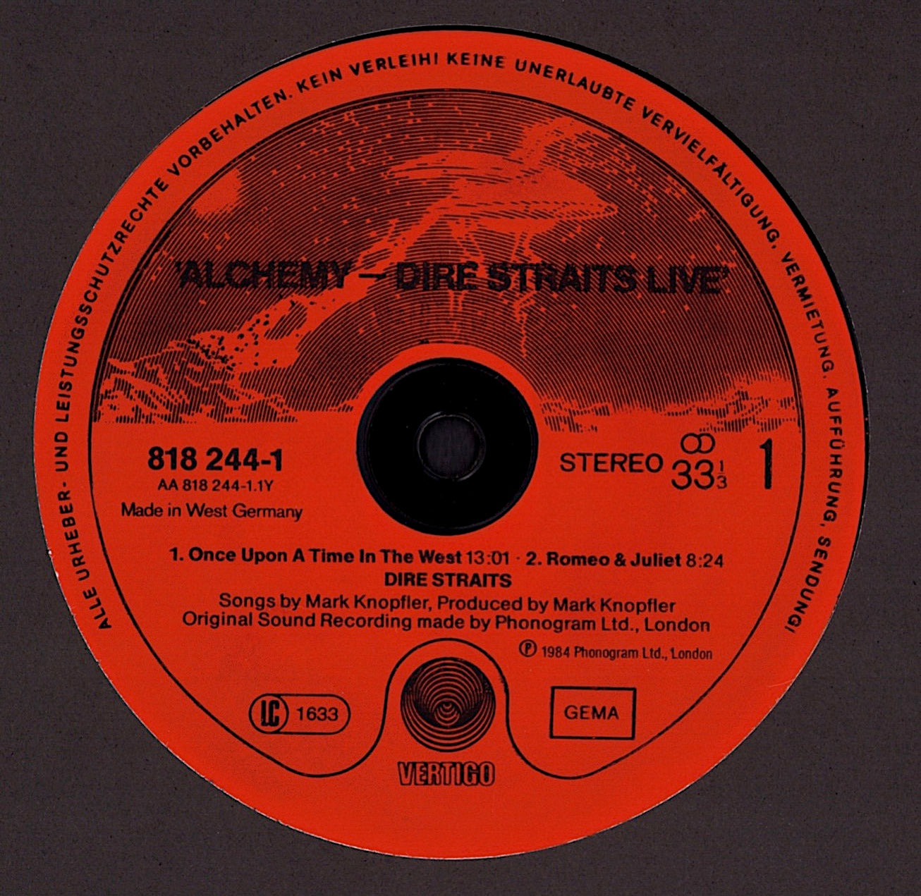 Dire Straits - Alchemy - Dire Straits Live Vinyl 2LP