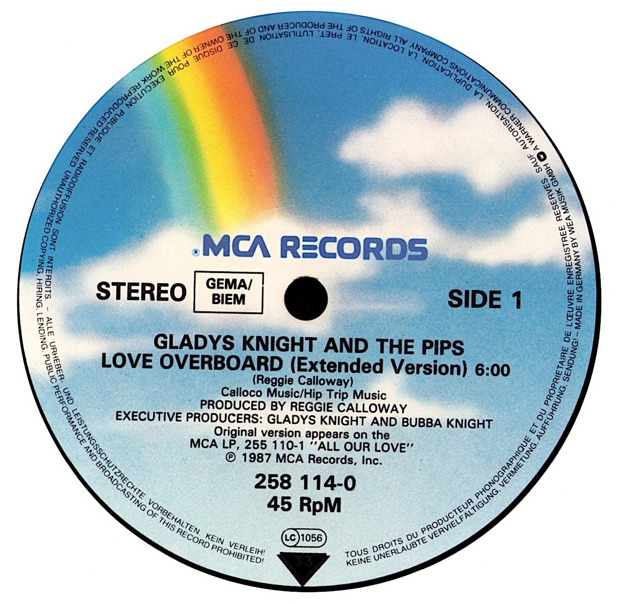 Gladys Knight And The Pips – Love Overboard