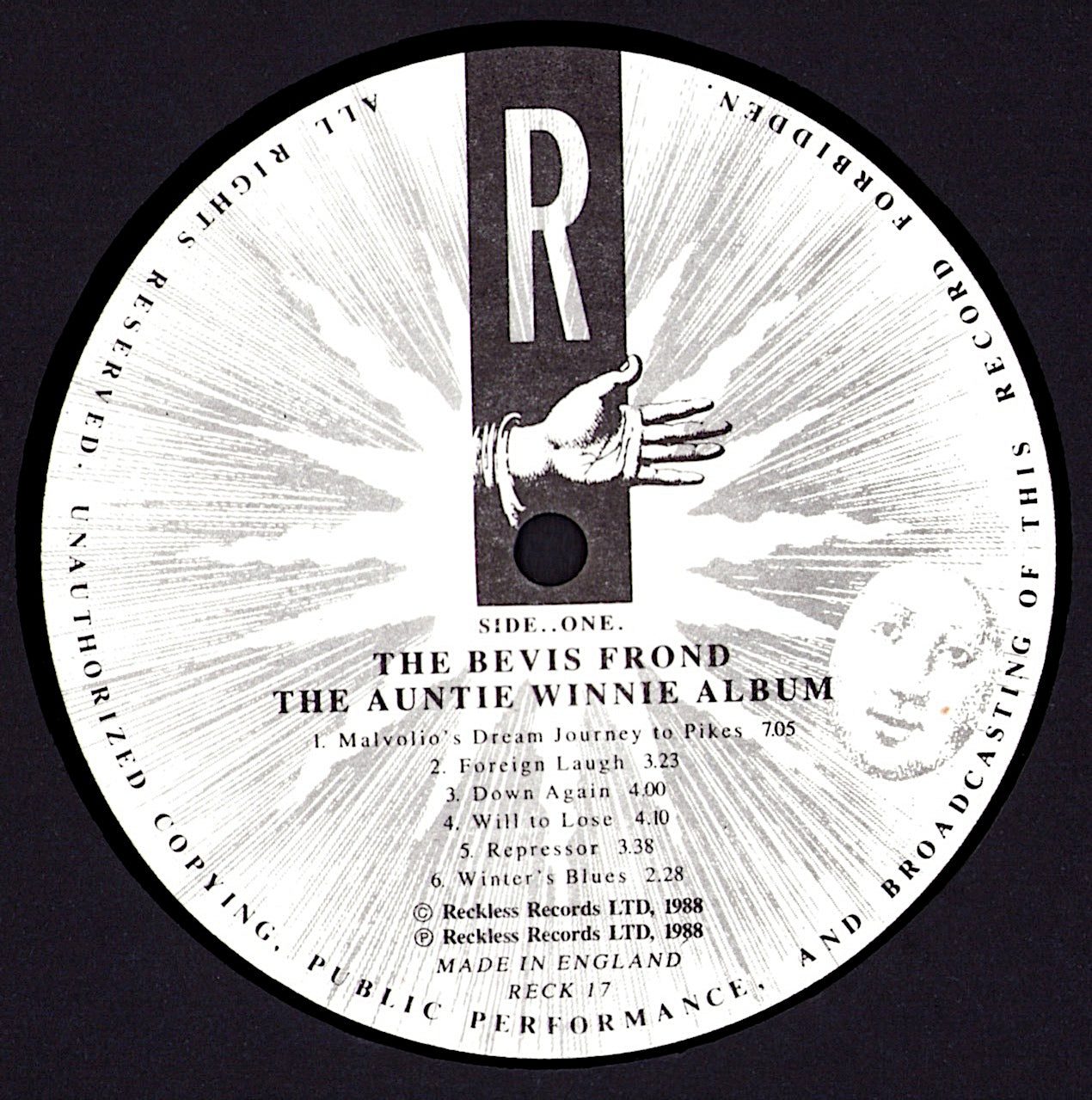 The Bevis Frond – The Auntie Winnie Album Vinyl LP